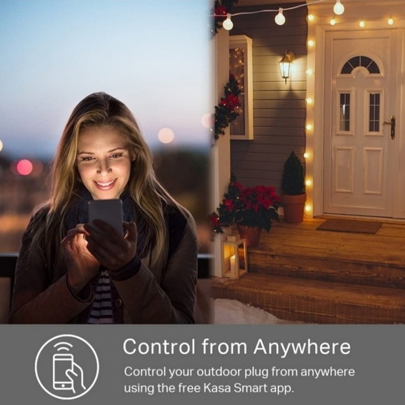 2 Socket Outdoor Smart Plug - Picture 3 of 6